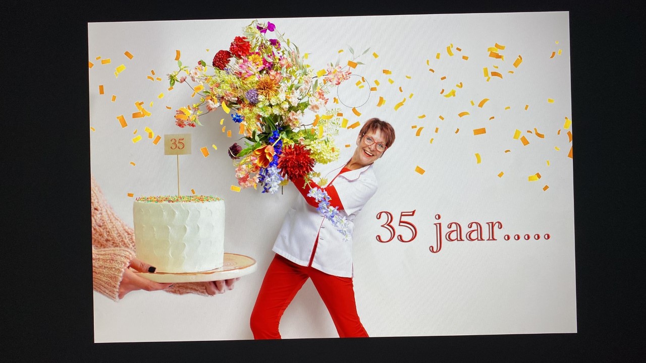 Janien 35 jaar actief